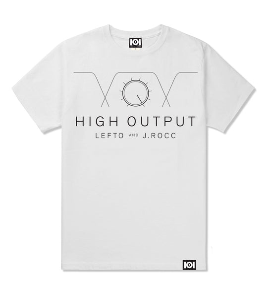 LEFTO & J.ROCC "HIGH OUTPUT" MIX CD, T-SHIRT & LIMITED EDITION 7-INCH VINYL