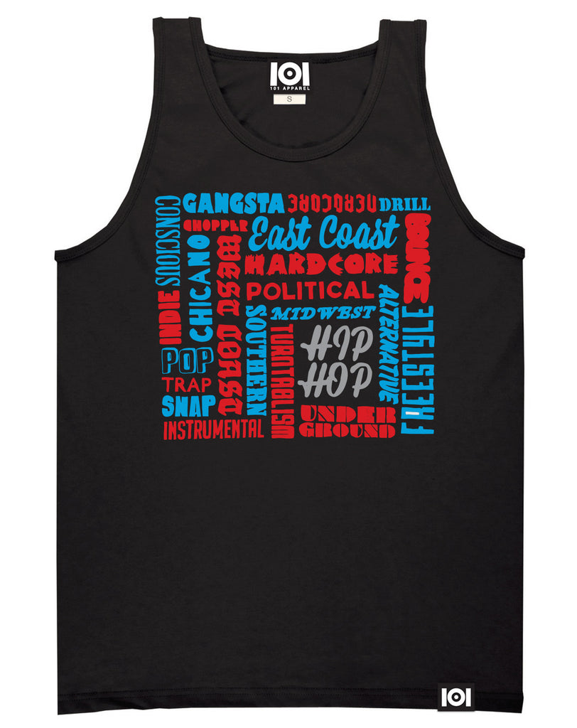 HIP HOP GENRES TANK TOP HIP HOP GENRES TANK TOP