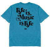 MUSIC IS LIFE IS MUSIC - TEAL