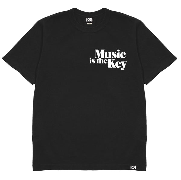 MUSIC IS THE KEY - BLACK