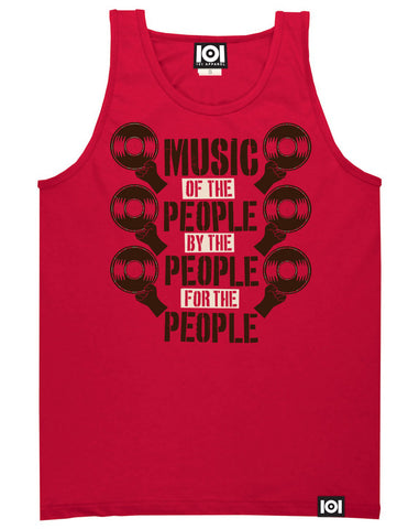 MUSIC OF THE PEOPLE TANK TOP