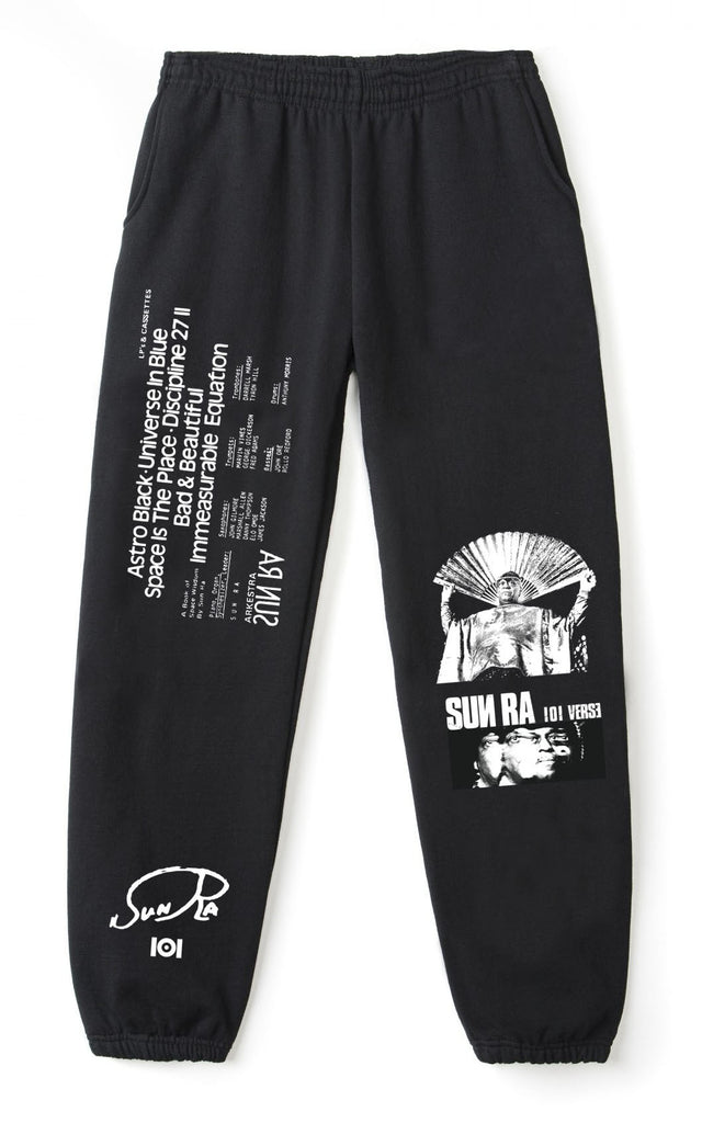 SUN RA 101 VERSE FLEECE SWEATPANTS SUN RA 101 VERSE FLEECE SWEATPANTS
