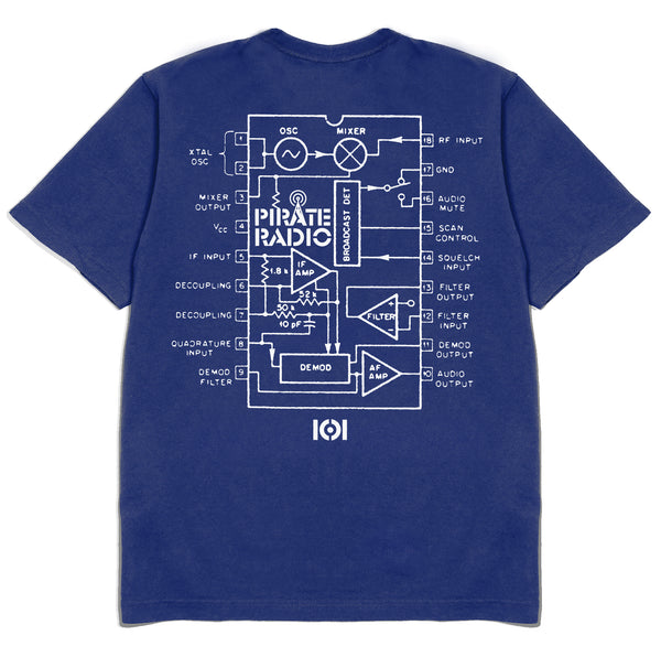 PIRATE RADIO - ROYAL BLUE
