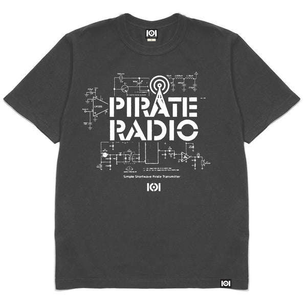 PIRATE RADIO - VINTAGE BLACK PIRATE RADIO - VINTAGE BLACK