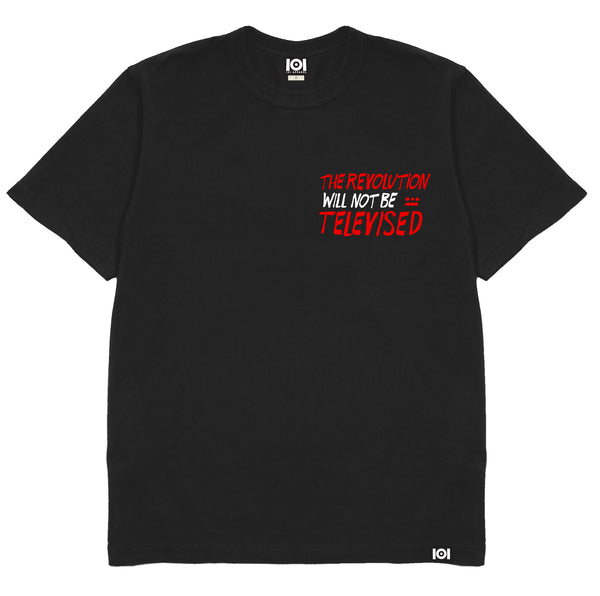 THE REVOLUTION WILL NOT BE TELEVISED - BLACK