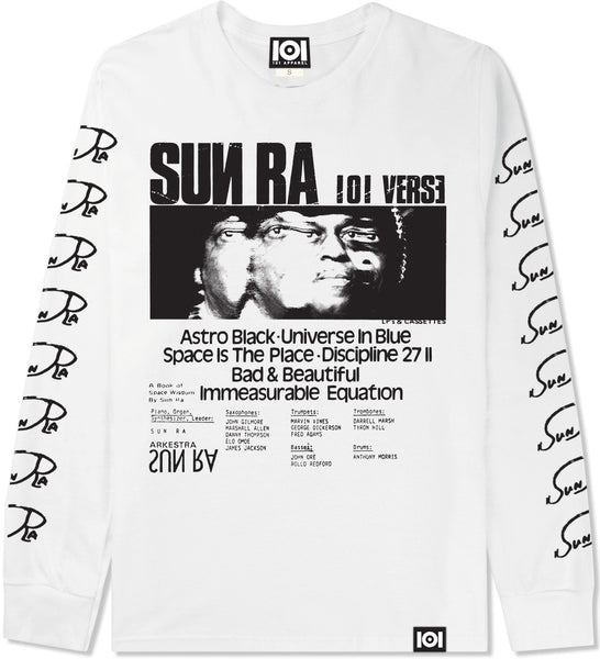 SUN RA LONG SLEEVE - WHITE