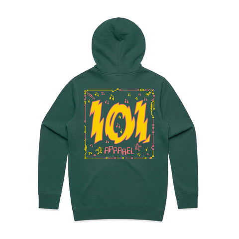 TROPICALIA HOODED FLEECE