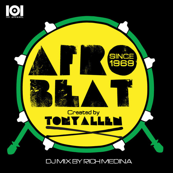 TONY ALLEN "AFRO BEAT" MIX CD BY RICH MEDINA