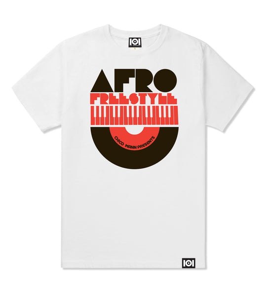 CHICO MANN "AFRO FREESTYLE" MIX CD & T-SHIRT