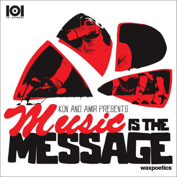 KON & AMIR "MUSIC IS THE MESSAGE" MIX CD