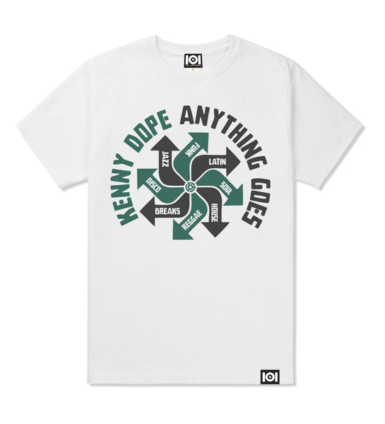 KENNY DOPE "ANYTHING GOES" MIX CD, T-SHIRT & LIMITED EDITION CASSETTE