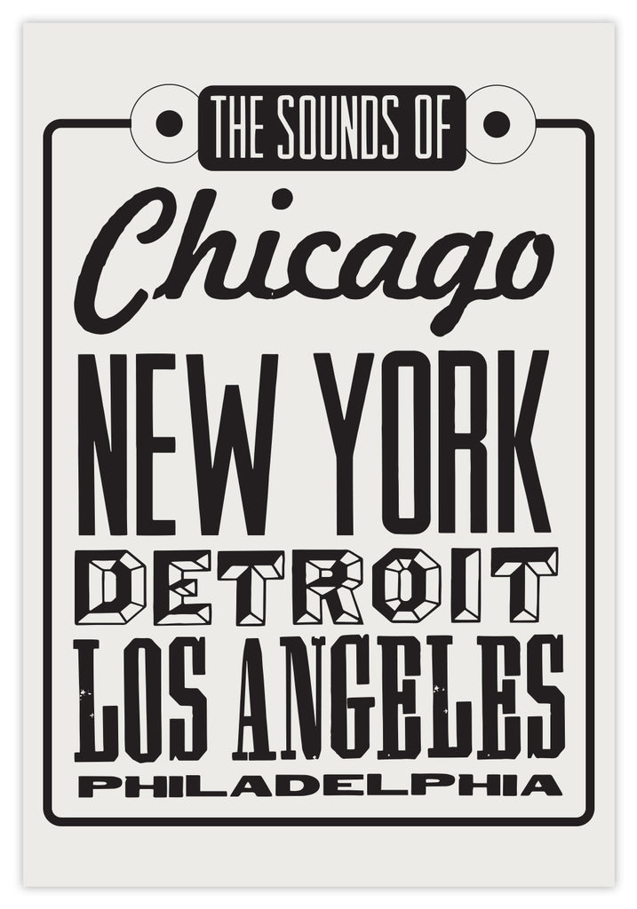 SOUNDS OF THE CITY - PRINT