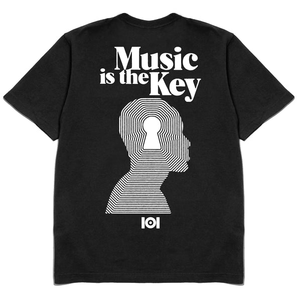 MUSIC IS THE KEY - BLACK