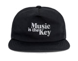 Music Is The Key 5 Panel Hat