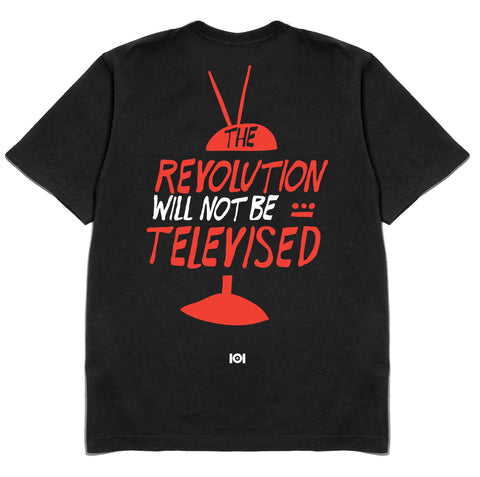 THE REVOLUTION WILL NOT BE TELEVISED - BLACK