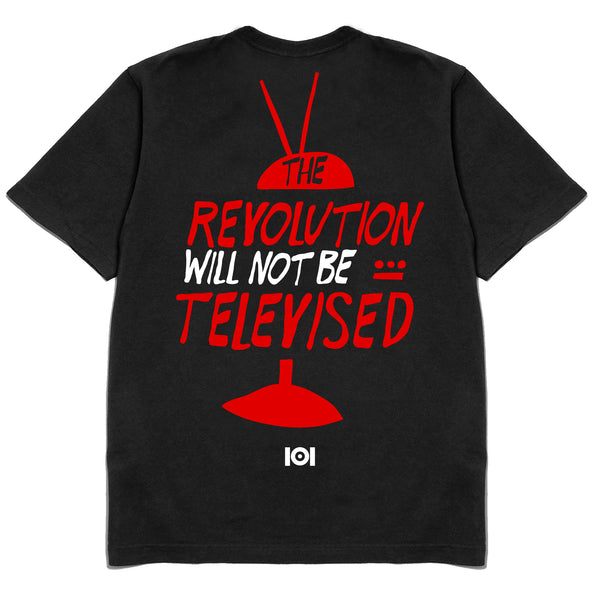 THE REVOLUTION WILL NOT BE TELEVISED - BLACK
